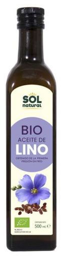 Organiczny olej lniany 500 ml