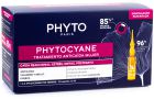 Phytocyane Kuracja Przeciw Wypadaniu Włosów Kobieta Reactional 12 x 5 ml