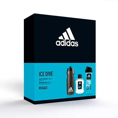 Zestaw woda toaletowa dla mężczyzn Ice Dive Spray 100 ml + 2 sztuki