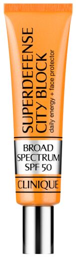 Superdefense City Block SPF 50 Daily Energy + Ochraniacz do twarzy 40 ml