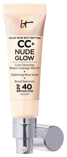 Cc+ Cream Nude Glow Lekki + Rozświetlające Serum Spf40 32 ml