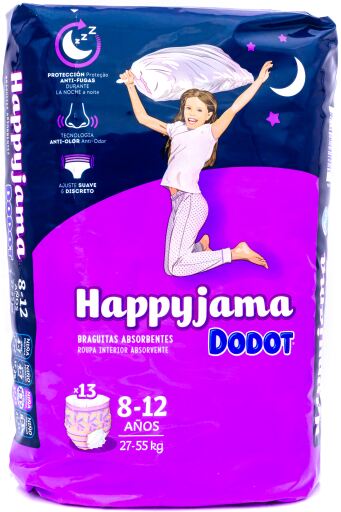 Happyjama Rozmiar 8-12, dziewczynka, 13 sztuk