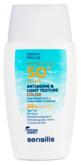 Sensilis Fluid wodny SPF50+ Kolor 40 ml