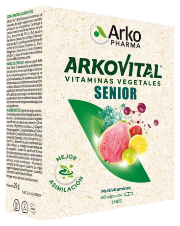 Arkovital Pure Energy Senior 50+ 60 Kapsułek