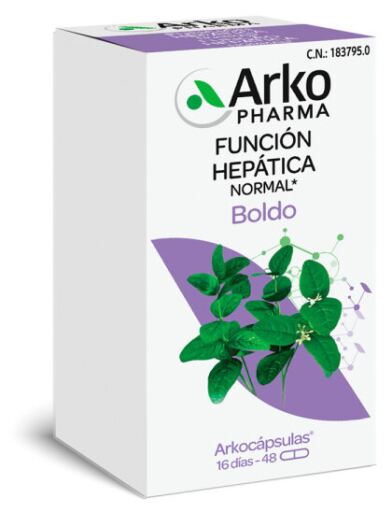 Arkocápsulas Boldo 260 Mg 48 kapsułek