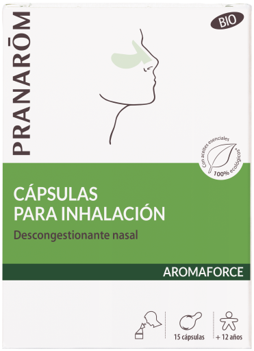 Aromaforce Kapsułki do Inhalacji 15 kapsułek