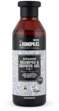 Szampon i Odświeżający Żel Pod Prysznic 2 w 1 280 ml