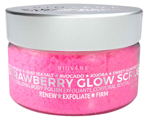 Rewitalizujący peeling do ciała Strawberry Glow 200 gr