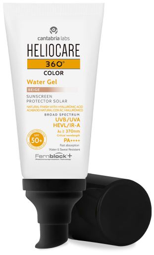 Koloryzujący żel wodny 360° SPF 50+ 50 ml