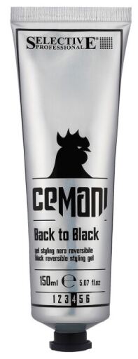 Cemani Back To Black Żel Stylizujący Pokrywający Siwe Włosy 150 ml