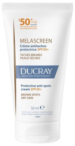 Melascreen Krem przeciw plamom do skóry suchej SPF 50+ 50 ml