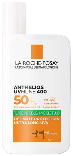 Anthelios Uv-Mune 400 Fluid do kontroli oleju SPF 50+ 50 ml