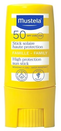 Sztyft do opalania o wysokiej ochronie SPF 50 9 ml