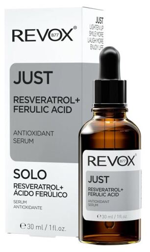 Serum antyoksydacyjne Just Resveratrol + kwas ferulowy 30 ml