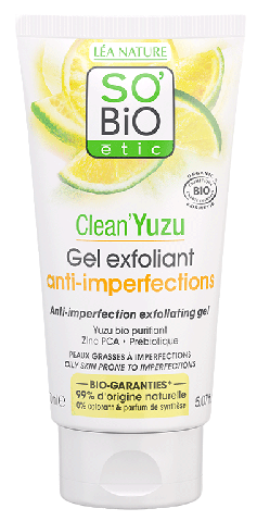 Clean Yuzu Żel złuszczający przeciw niedoskonałościom 150 ml