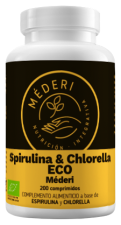 Spirulina i Chlorella Eco 200 tabletek