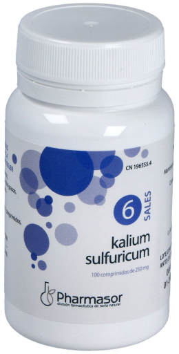 Sól 6.K Sulfuricum 100 Tabletek