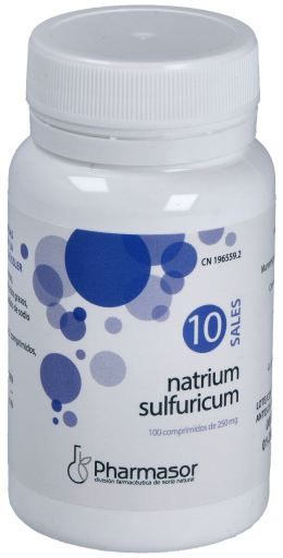 Sól 10. Natrium Sulfuricum 100 tabletek