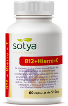 B12 + żelazo + C 60 kapsułek 510 mg