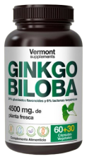 Ginkgo Biloba 60+30 kapsułek