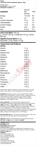 100% Białko Serwatkowe Profesjonalne 2,35 Kg