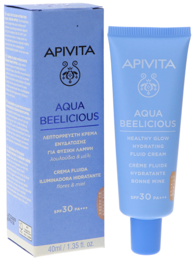 Aqua Beelicious Nawilżający krem rozświetlający w płynie SPF 30+ 40 ml