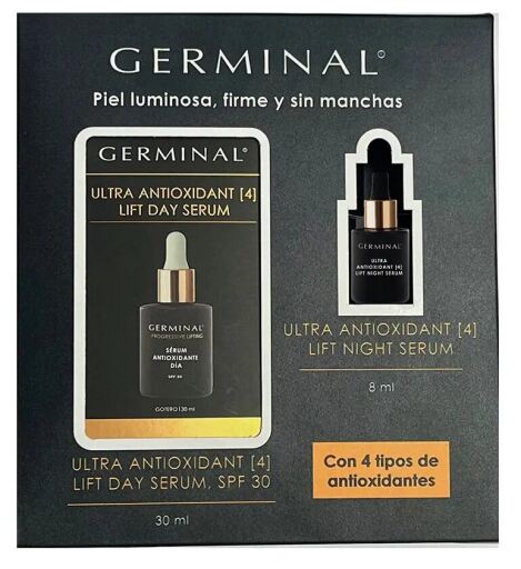 Ultra antyoksydacyjne 4 serum liftingujące na dzień SPF30 30 ml + serum liftingujące na noc 8 ml