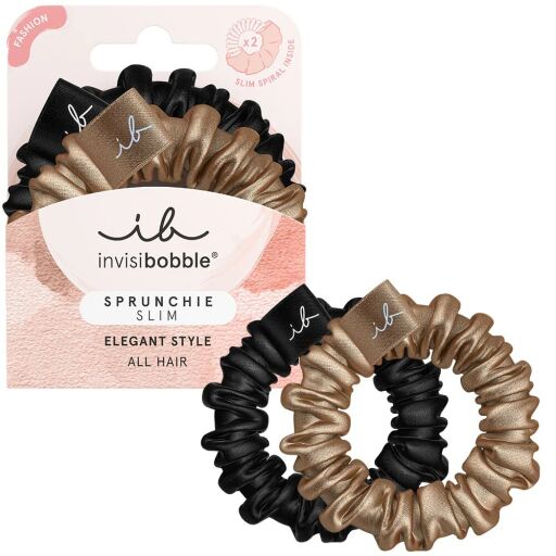 Sprunchie Slim True Golden Scrunchie 2 sztuki