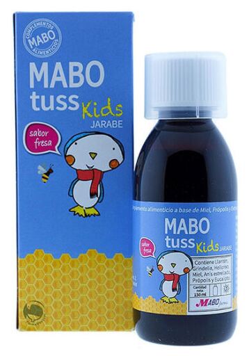 Mabotuss Kids Syrop o smaku truskawkowym 150 ml