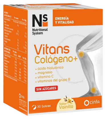 NS Vitans Kolagen+Wanilia 30 kopert