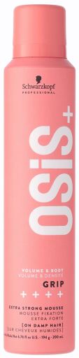 OSiS+ Grip Bardzo mocna pianka utrwalająca 200 ml