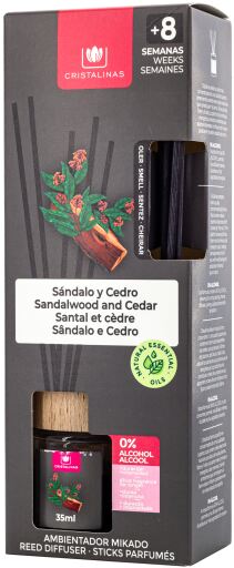 Odświeżacz powietrza Mikado Drzewo Sandałowe i Cedr 40 ml