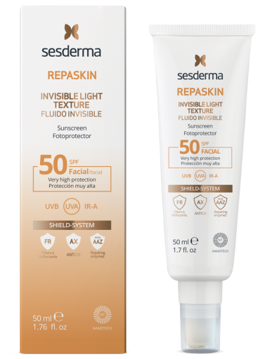 Repaskin Niewidoczny płyn ochronny SPF 50+ 50 ml