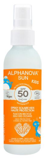 Organiczny spray do opalania SPF 50 Kids Bio 125 gr