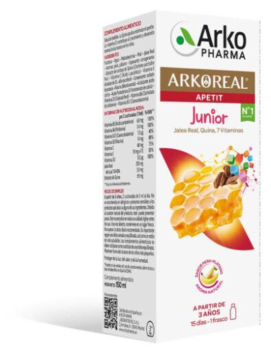 Syrop Arkoreal Apetit Junior 150 ml