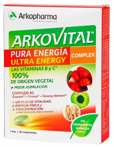 Arkovital Pure Energy Ultra 30 tabletek