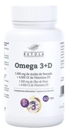 Omega 3+D 60 Kapsułek