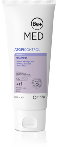 Be+ Med AtopiControl Naprawczy krem nawilżający 200 ml