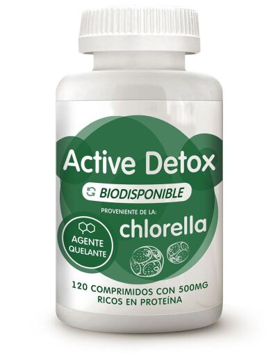 Aktywny Detox Chlorella 120 Tabletek