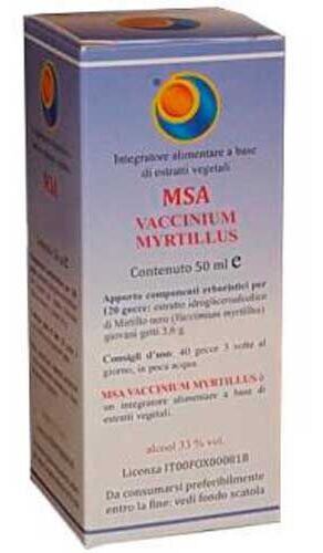 Msa Vaccinium Myrtillus Pąki jagodowe 50 ml