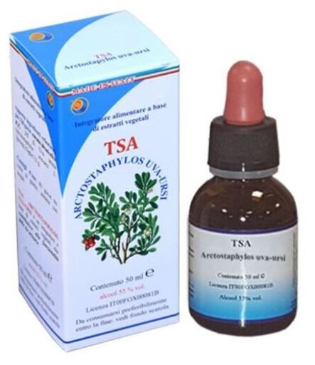 Liście Tsa Arctostaphylos Uva-Ursi 50 ml