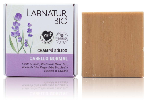 Labnatur Bio Stały szampon do włosów normalnych 75 gr