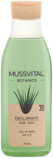 Botanics Aloe Vera Żel do kąpieli 750 ml