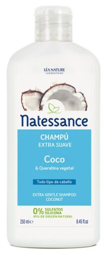 Natessance Extra Delikatny Szampon Kokosowy 250 ml