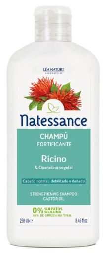 Natessance Regenerująco-wzmacniający szampon rycynowy 250 ml