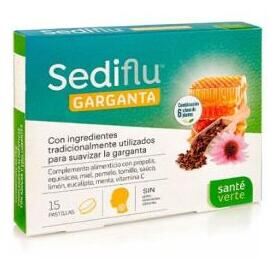 Sediflu Gardło 15 Tabletek