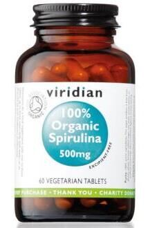 Spirulina 100 Organiczna 500 mg 60 tabletek