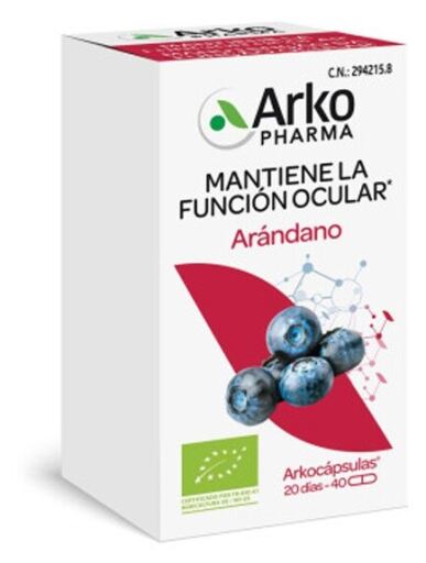 ArkoBlueberry Kapsułki 40 Kapsułek