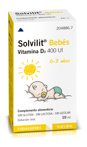 Solvilit Babies Witamina D3 400Ui 10 ml