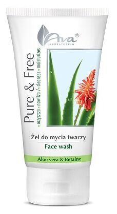 Czysty i bezpłatny żel do mycia twarzy Aloe Vera 150 ml